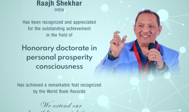 Honorary doctorate in personal prosperity consciousness