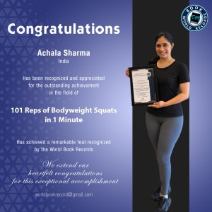 101 Reps of Bodyweight Squats in 1 Minute 